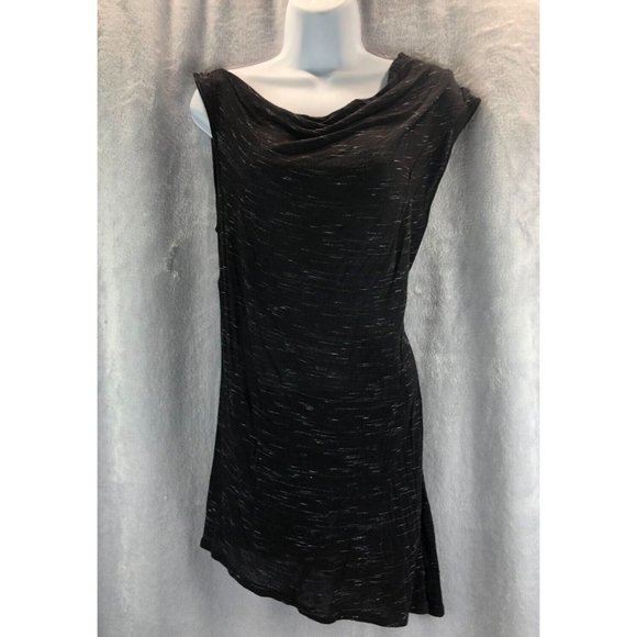 Converse One Star Women Black & White Bodycon Dress Coverup Sleeveless Size M - Picture 1 of 8